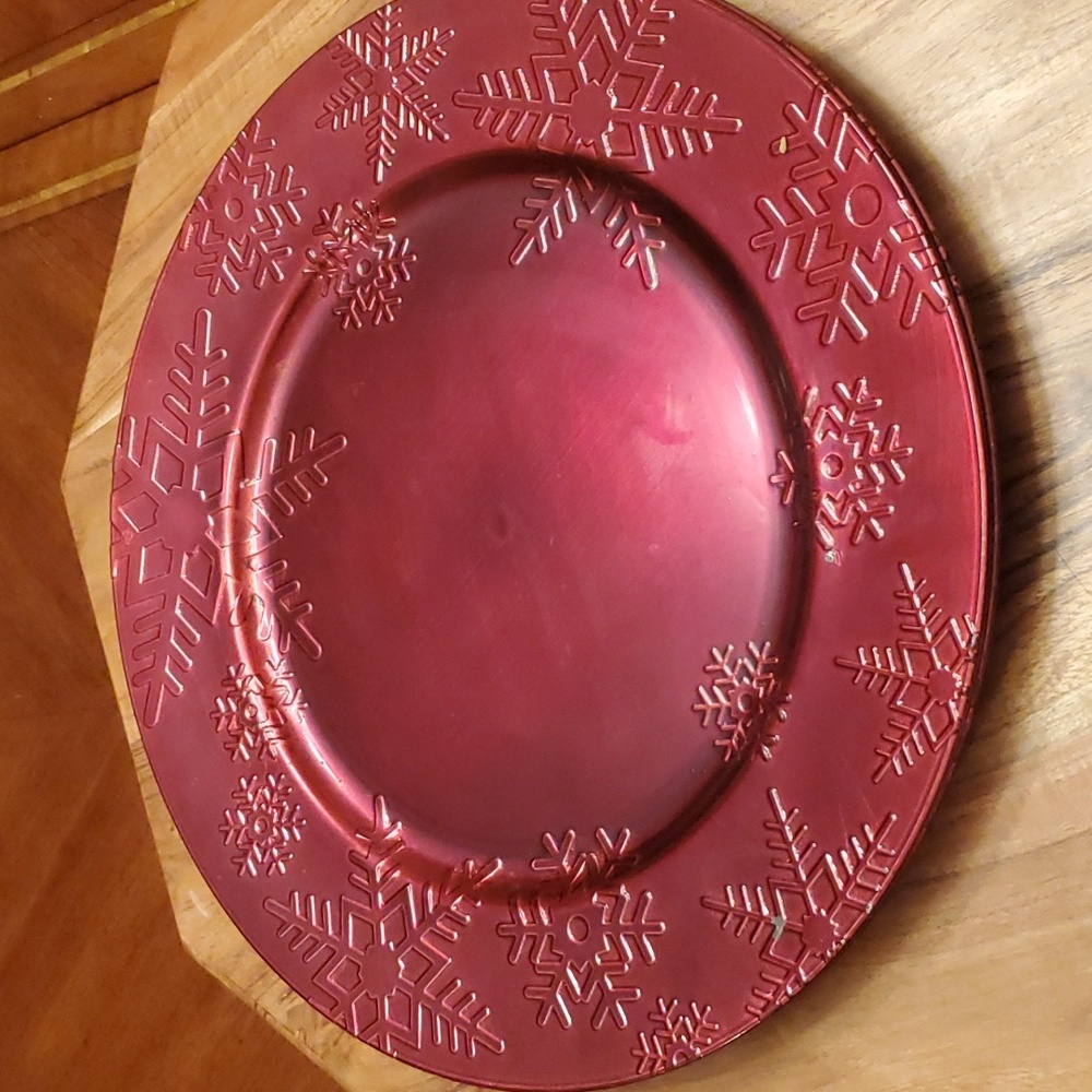 2 ASHLAND CHARGER PLATES - Picture 2 of 4